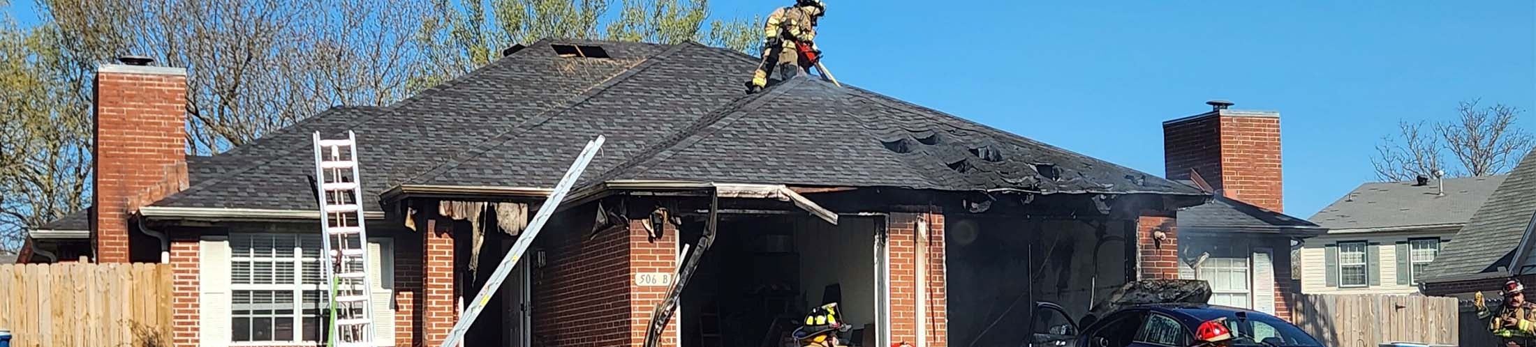 Fire Banner Residentail Fire