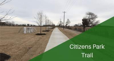 Citizens Park Trail Button