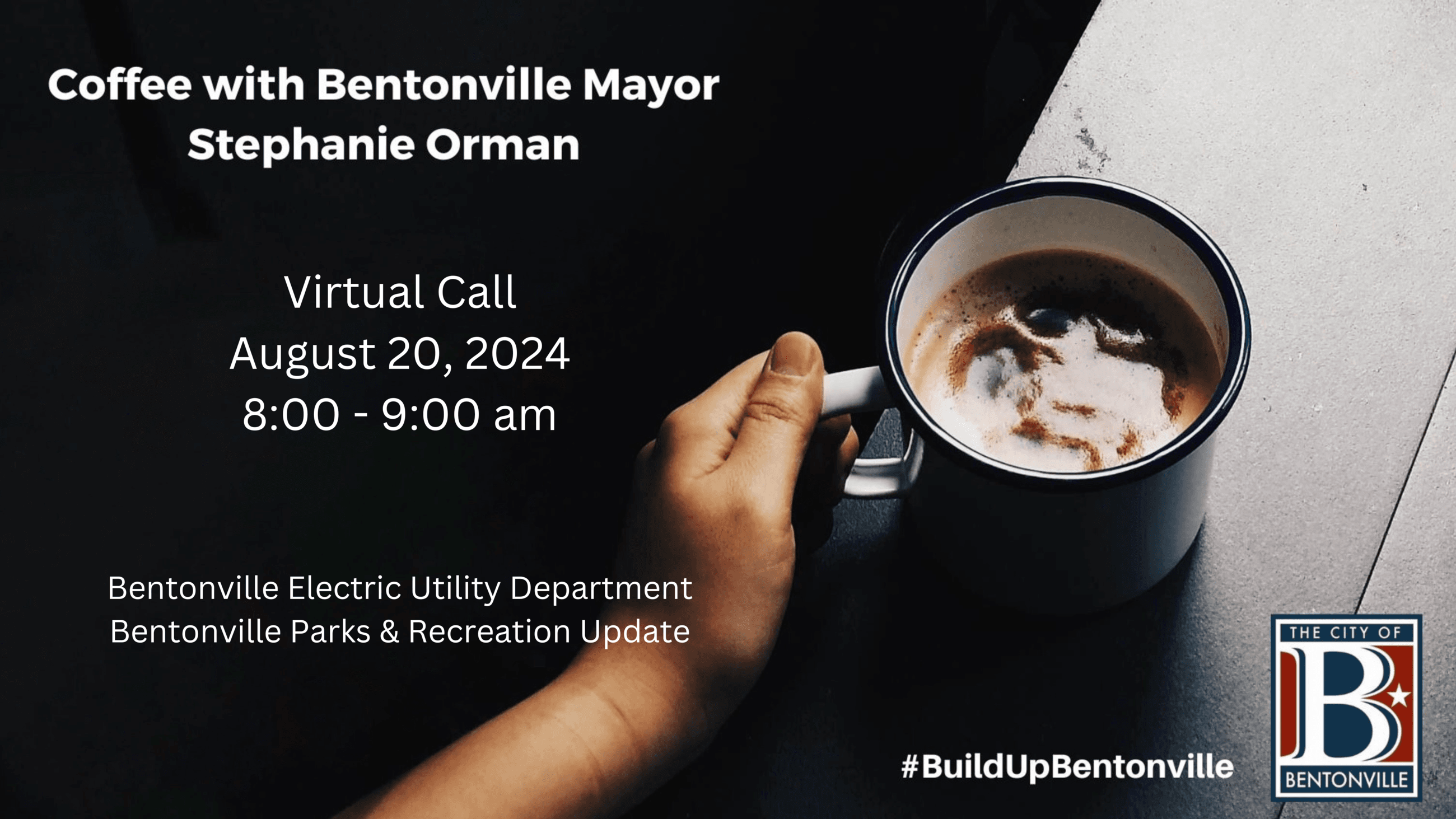 Coffee with Bentonville Mayor Stephanie Orman