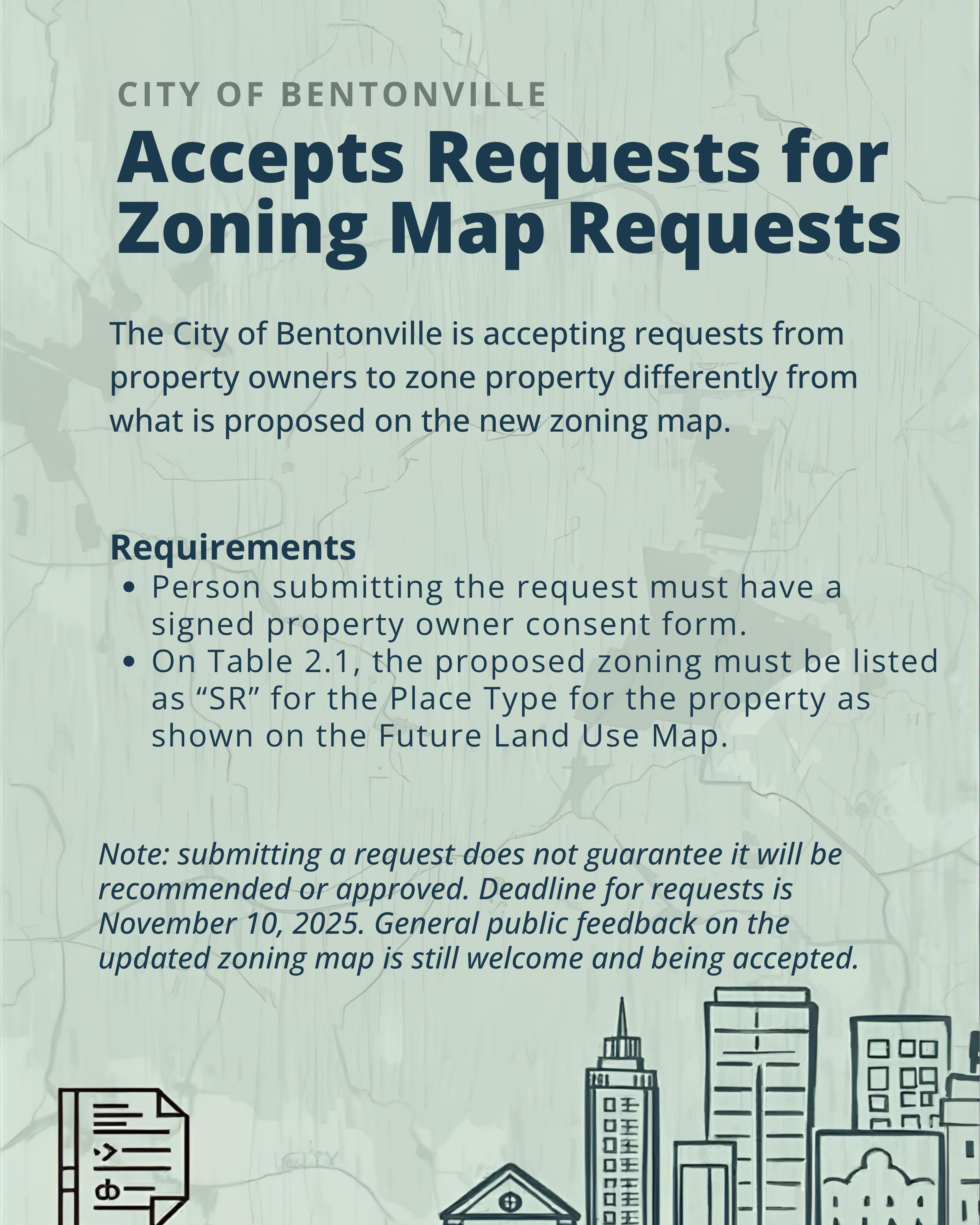 Zoning Map Change Requests 