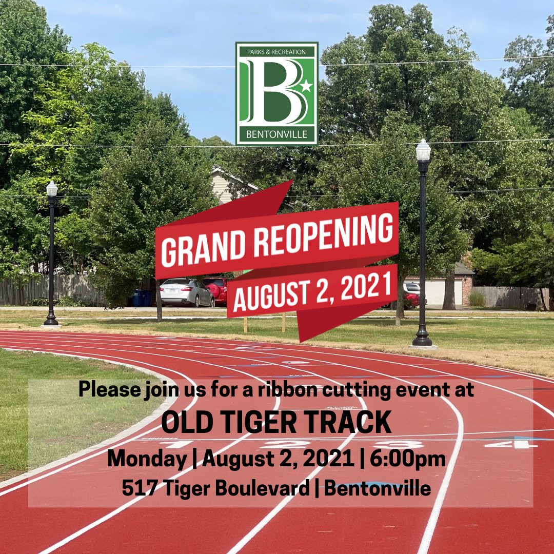 Old Tiger Track - Ribbon Cutting Event
