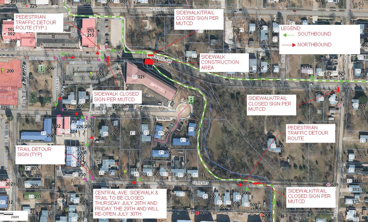 LSD20-0022_Park Central Sidewalk Closure Map_7-25-22 (002)