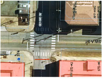 SW A Street and SW 4TH - ROW23-0005 - Flagging Operation -01-24-22 - 9 am to 2 pm