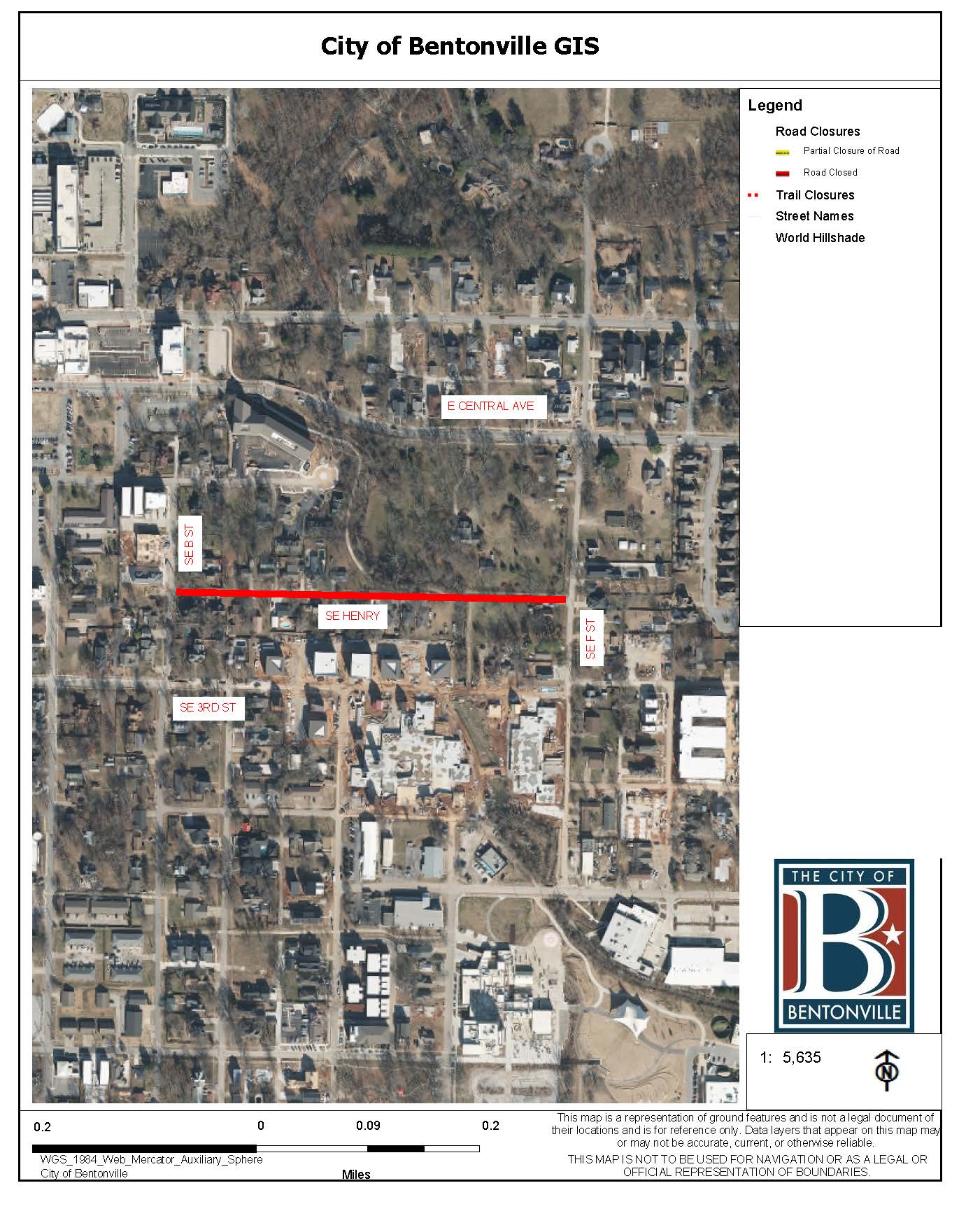 SE Henry - Vicinity Map