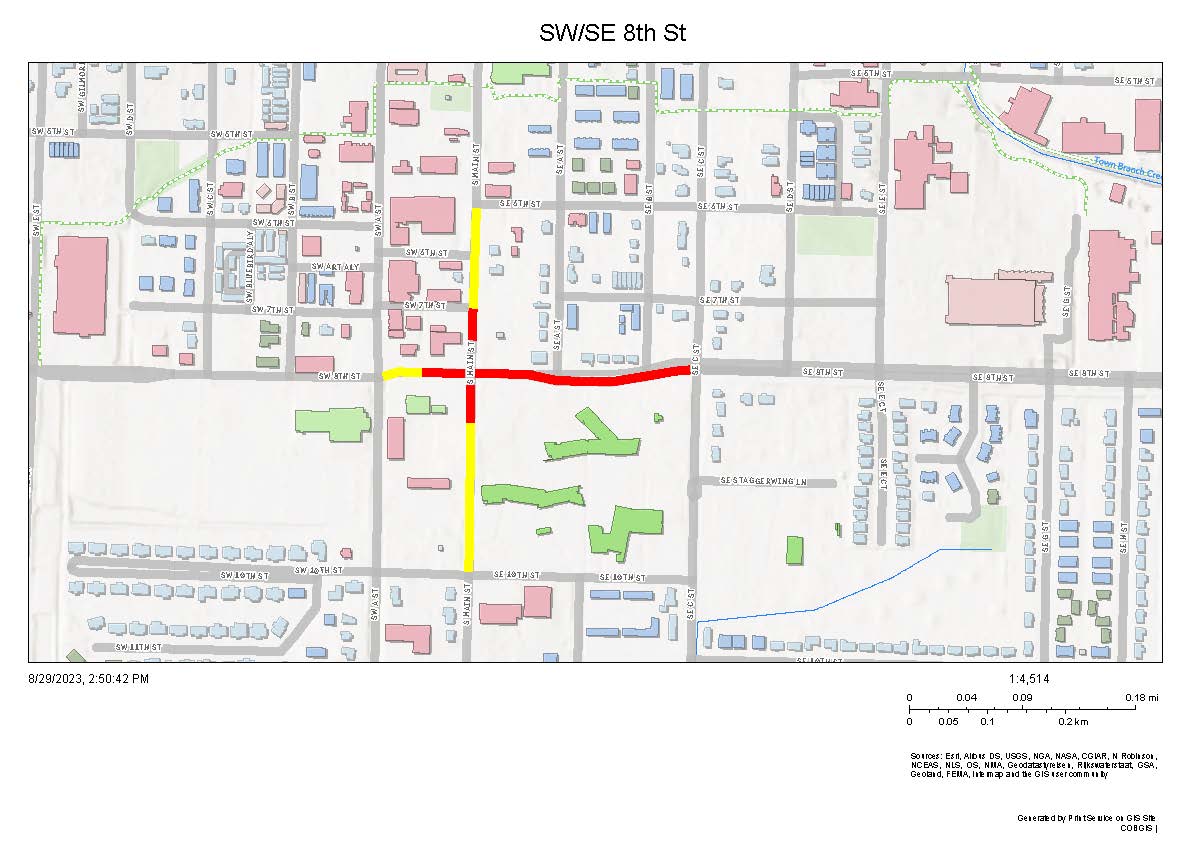 SW SE 8th St 2024