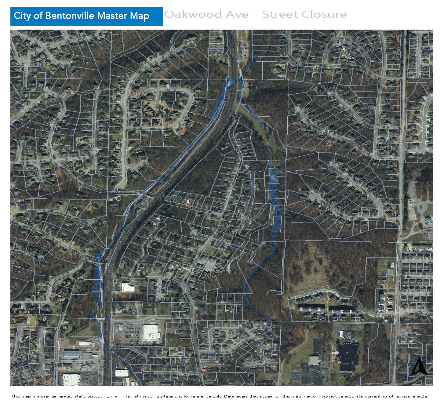 10-05-2020 - MAP - Oakwood Ave Street Closure