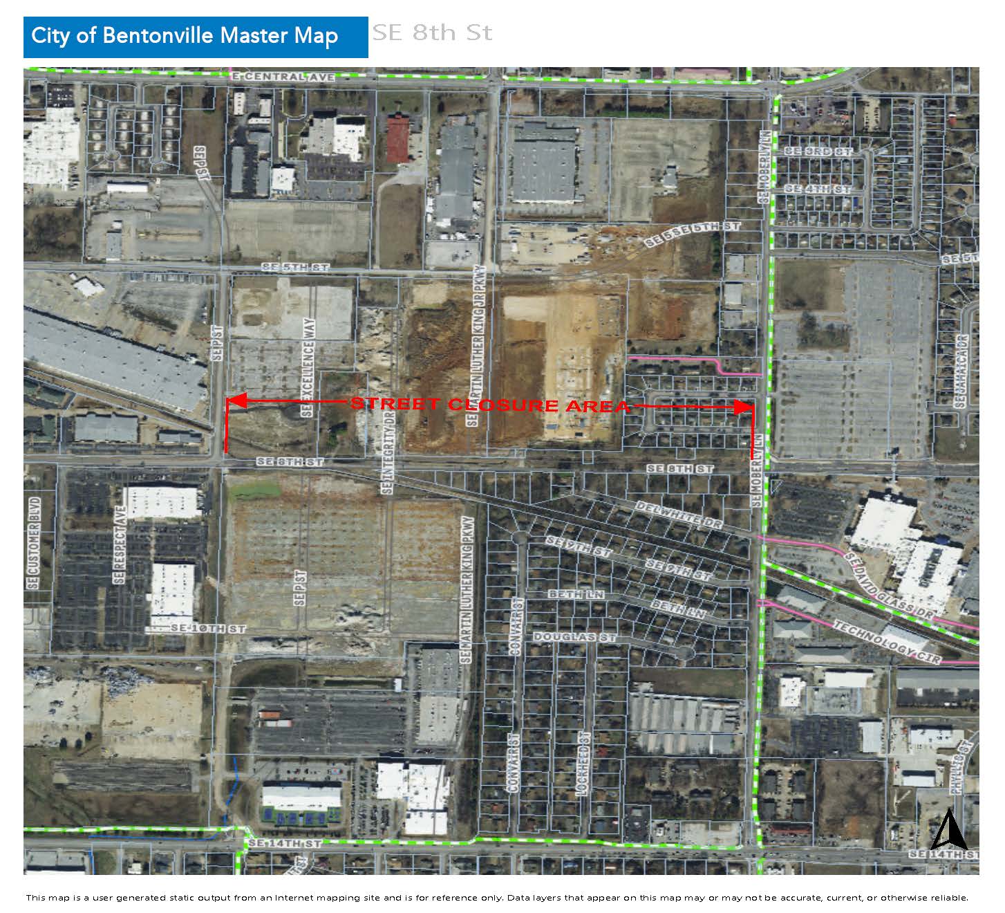 SE 8th St Closure - 3 3 21