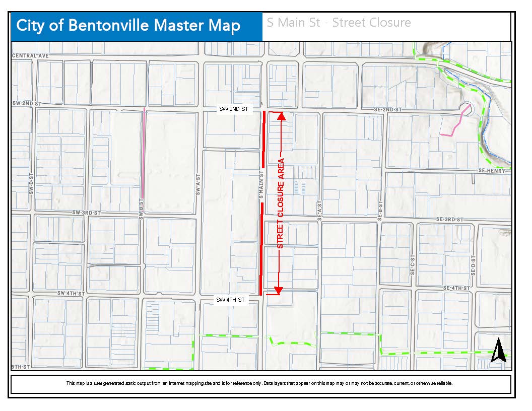 S Main St - Street Closure 3 29 21