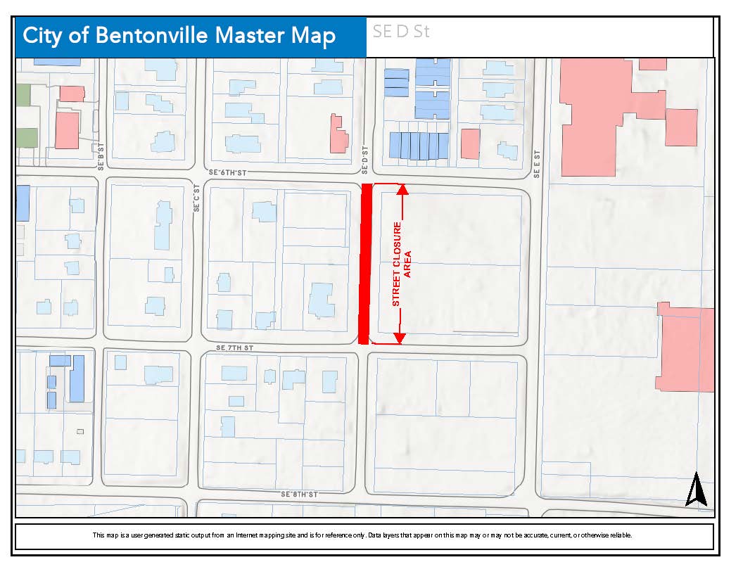 SE D St - Street Closure 6 10 21