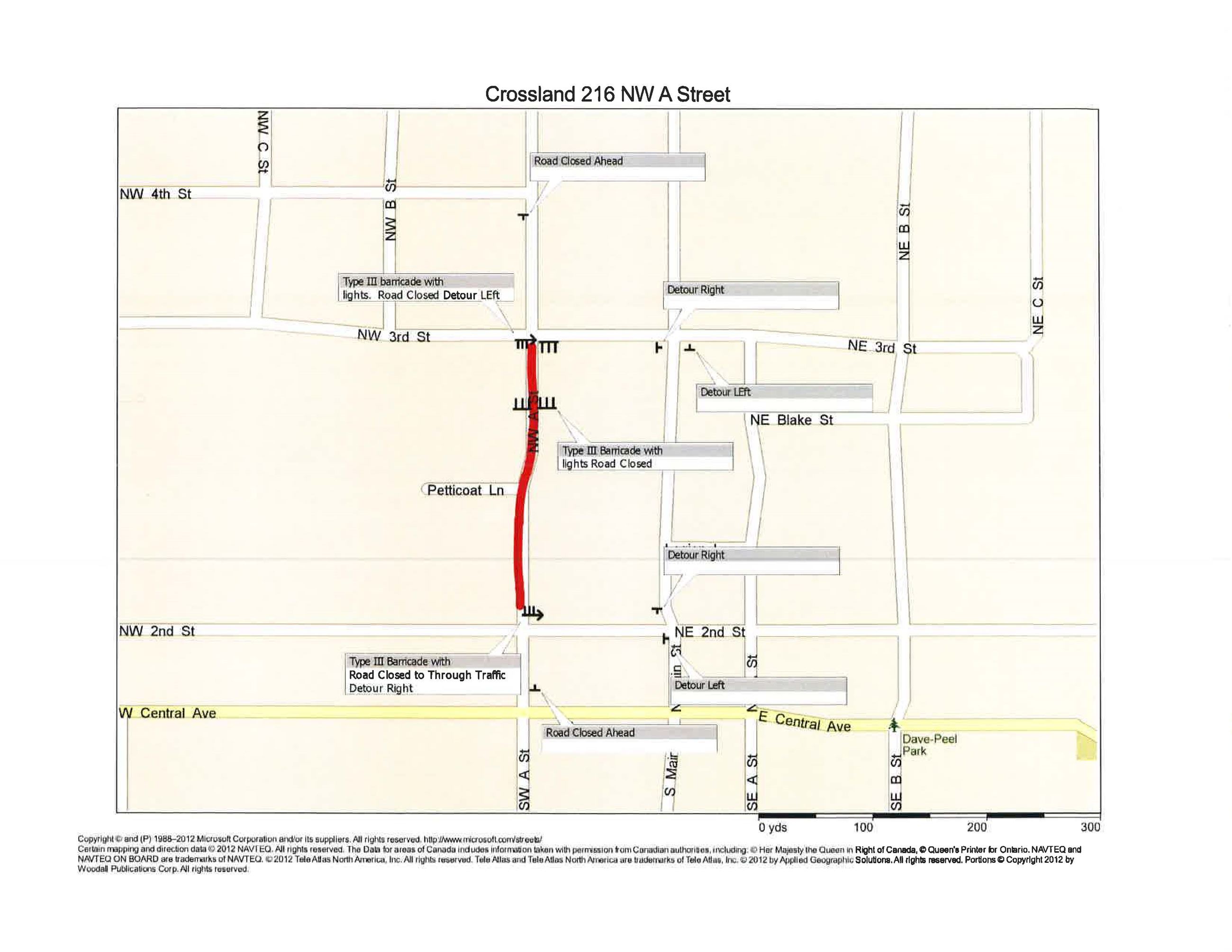11-01-21 - NW A STREET CLOSURE MAP
